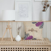 Coussin Idée cadeau de Mariage rustique