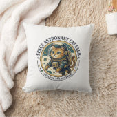 Coussin Idée cadeau papa chat astronaute spatial - Astrona (Couverture)