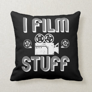 Coussin Idée de cadeau de cinéaste de cinéma de cinéaste