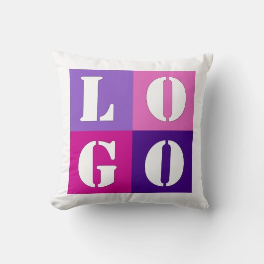 Coussin Idée de mariage personnalisée simple et élégante (Recto)