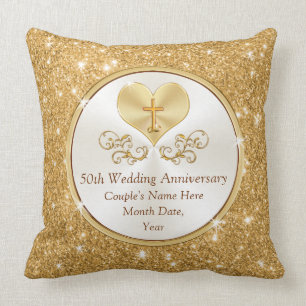 Coussin Idée personnalisée de cadeaux d'anniversaire de