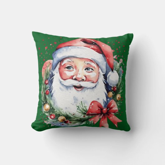 Coussin Idées cadeaux du Père Noël (Recto)