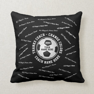 Coussin Idées de cadeaux personnalisés pour entraîneur de