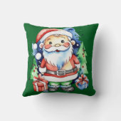 Coussin Idées de cadeaux pour le Père Noël (Verso)