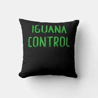 Coussin Iguana Control - Poète Lover Iguana Cadeau