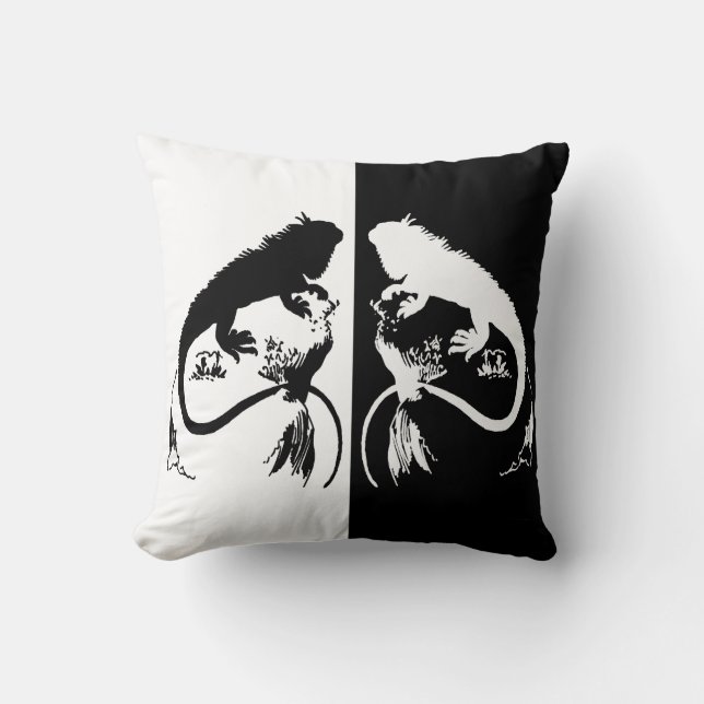 Coussin Iguane (Recto)