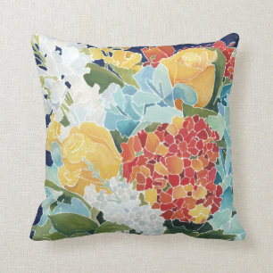 Coussin II floral de minuit