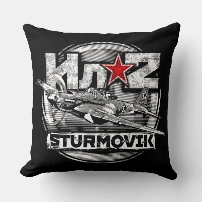 Coussin Il-2 Shturmovik (Recto)