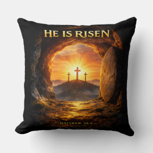 Coussin Il est ressuscité