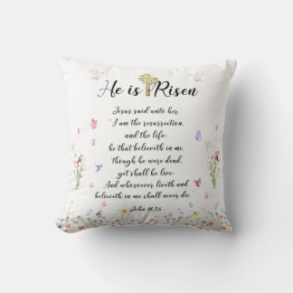 Coussin Il est ressuscité Coussin-cadeau de Pâques