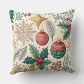 Coussin Il est temps de Noël (Verso)