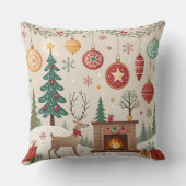 Coussin Il est temps de Noël (Verso)