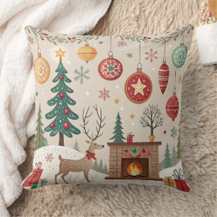 Coussin Il est temps de Noël
