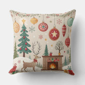 Coussin Il est temps de Noël (Recto)