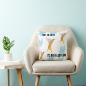 Coussin Il est temps de refroidir les colibris (Chaise)