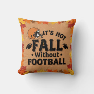 Coussin Il ne tombe pas sans Football, Décor de Porc Autom