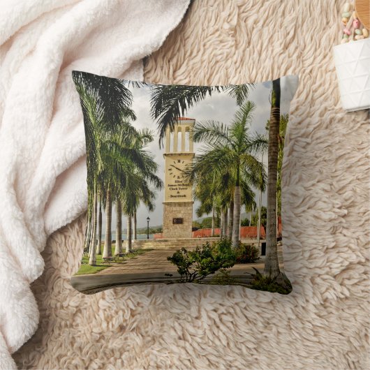 Coussin Îles Vierges américaines Sainte-Croix Palm Trees T (Couverture)