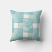 Coussin Illusion carré verte (Verso)