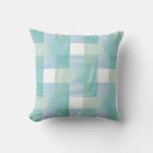 Coussin Illusion carré verte (Recto)