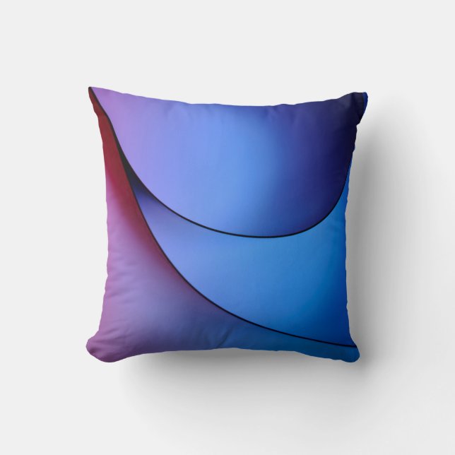 COUSSIN ILLUSTRATION BLEUE ET ROUGE (Recto)