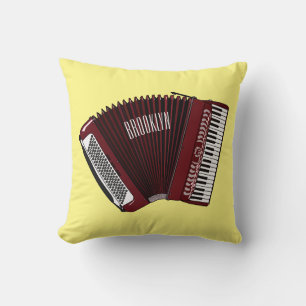 Coussin Illustration d'accordion