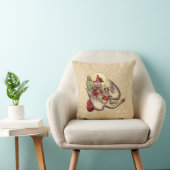 Coussin Illustration d'antiquité de Mère Goose Child (Chaise)