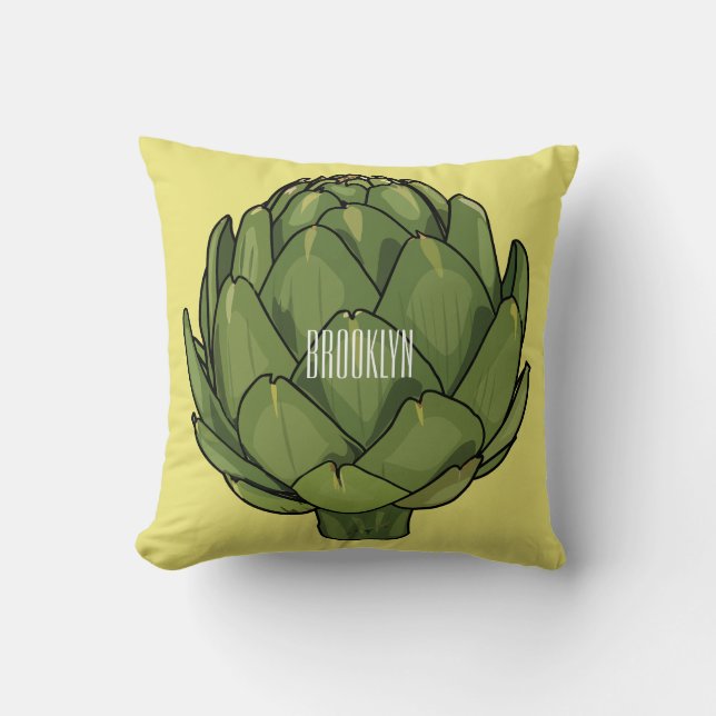 Coussin Illustration d'artiste (Recto)