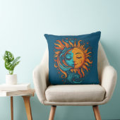 Coussin illustration Day Lady Sun (Chaise)