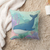 Coussin Illustration de baleine (Couverture)
