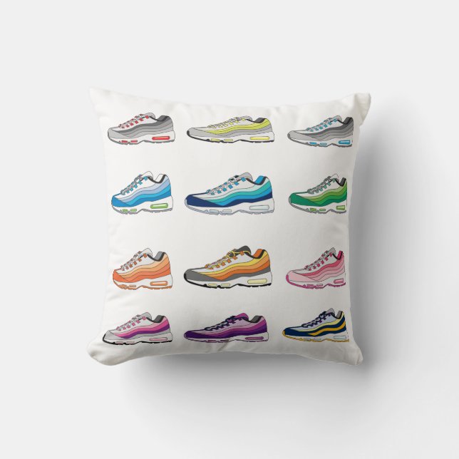 Coussin Illustration de collection de basket par le miart (Recto)