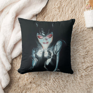 Coussin Illustration de couverture de Batman Catwoman Face