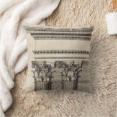 Coussin Illustration de dessin de l'architecture de colonn (Couverture)