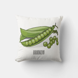 Coussin Illustration de dessin de pois