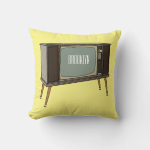 Coussin Illustration de dessin télévisé