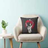 Coussin Illustration de fille Samurai T-Shirt (Chaise)