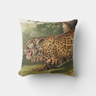Coussin Illustration de Jaguar (Felis onca)