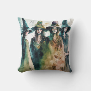 Coussin Illustration de la sorcière #1