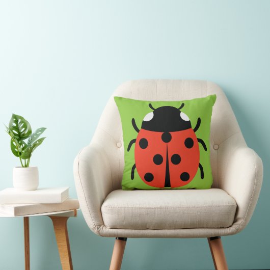 Coussin Illustration de Ladybug (Chaise)