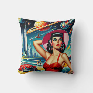 Coussin Illustration de l'espace cosmique