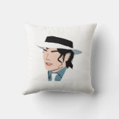 Coussin illustration de Monsieur Bean (Verso)