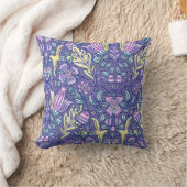 Coussin illustration de motif floral (Couverture)
