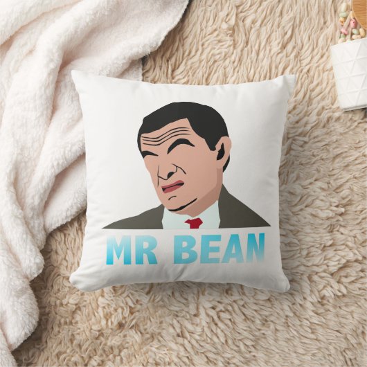 Coussin illustration de Mr Bean (Couverture)