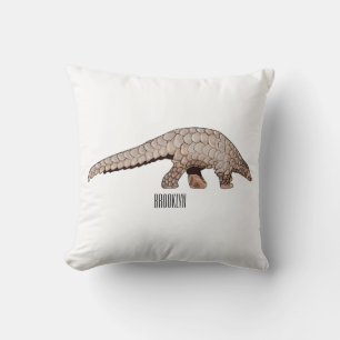 Coussin Illustration de Pangolin