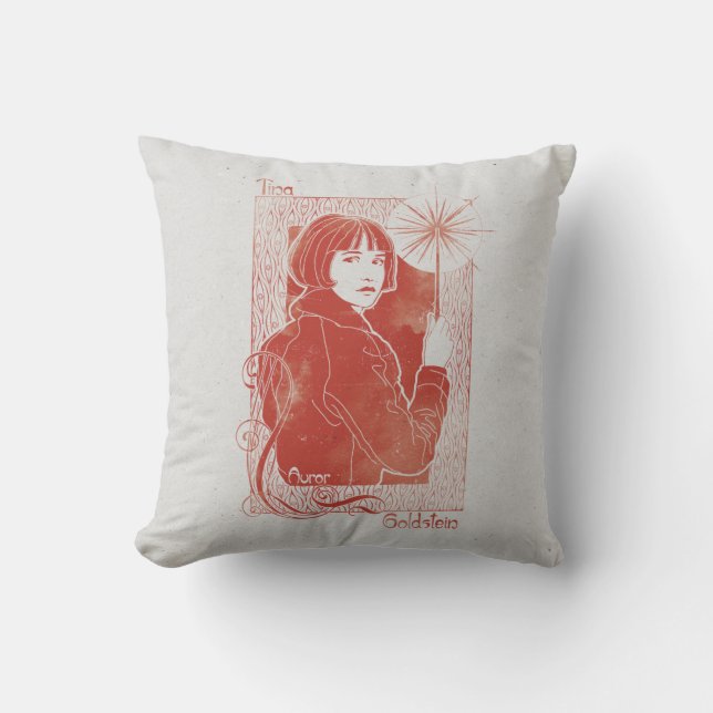 Coussin Illustration de PORPENTINA GOLDSTEIN™ (Recto)