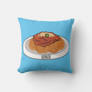 Coussin Illustration de Spaghetti