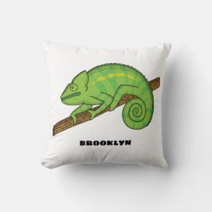 Coussin Illustration du caméléon de la parson