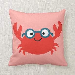 Coussin Illustration du crabe à épices