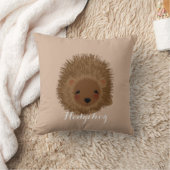Coussin Illustration du petit hérisson mignon Whimsy (Couverture)