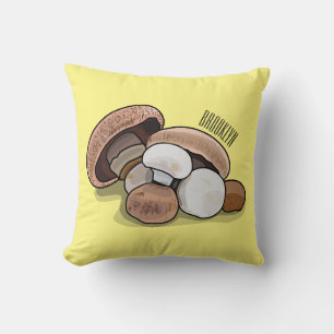 Coussin Illustration d'un champignon