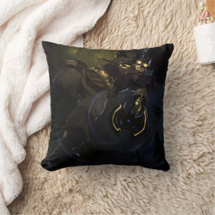 Coussin Illustration d'une crise infinie, Gaslight Batman